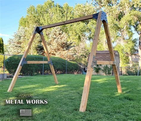 frame metal swing set bracket|swing set hardware frame brackets.